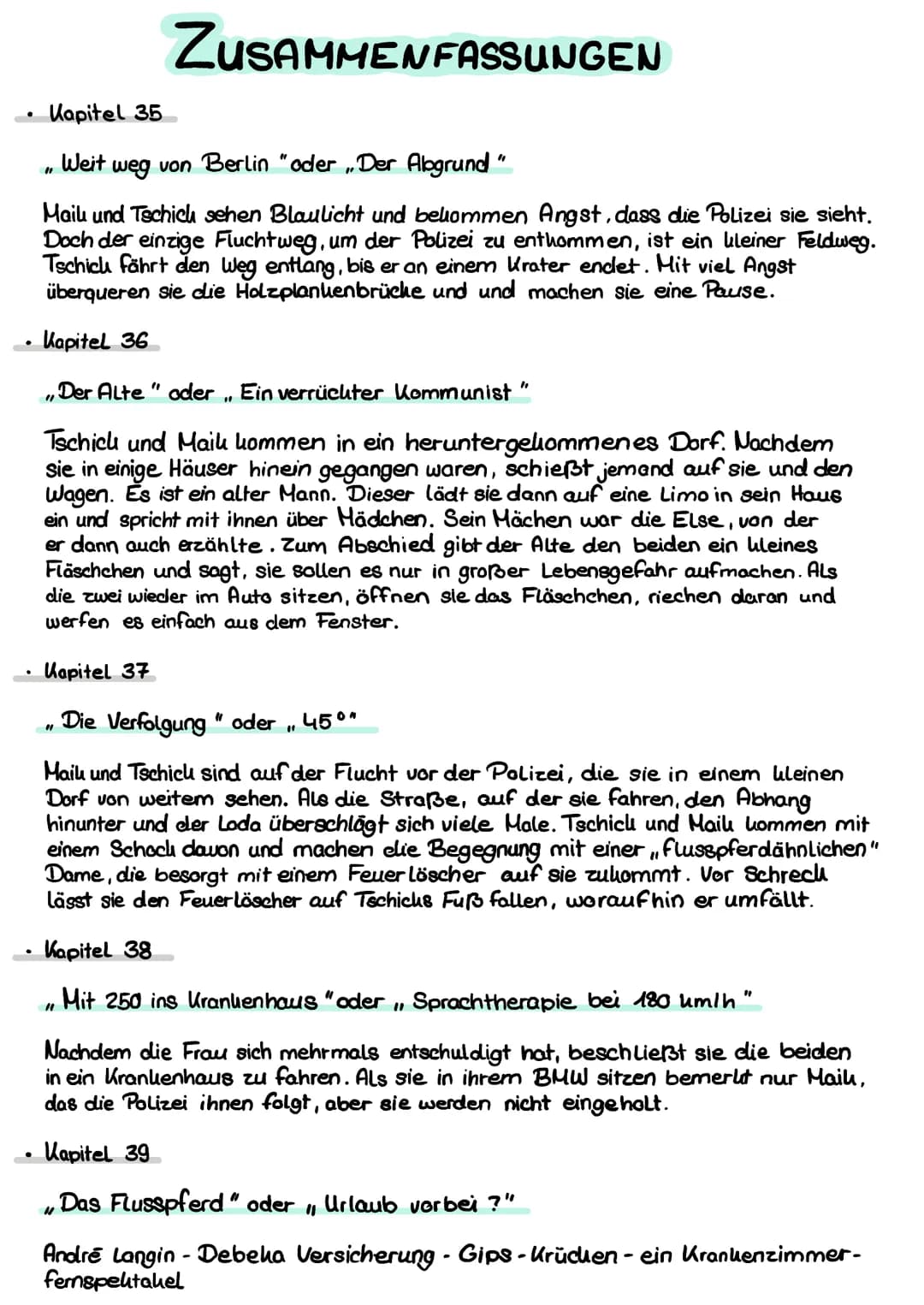 .
.
Kapitel 31
Ihr Schwachlöpfe"
Tschil und Mail versuchen bei einem anderen Auto den Tanu
anzuzapfen, aber sie schaffen es einfach nicht de