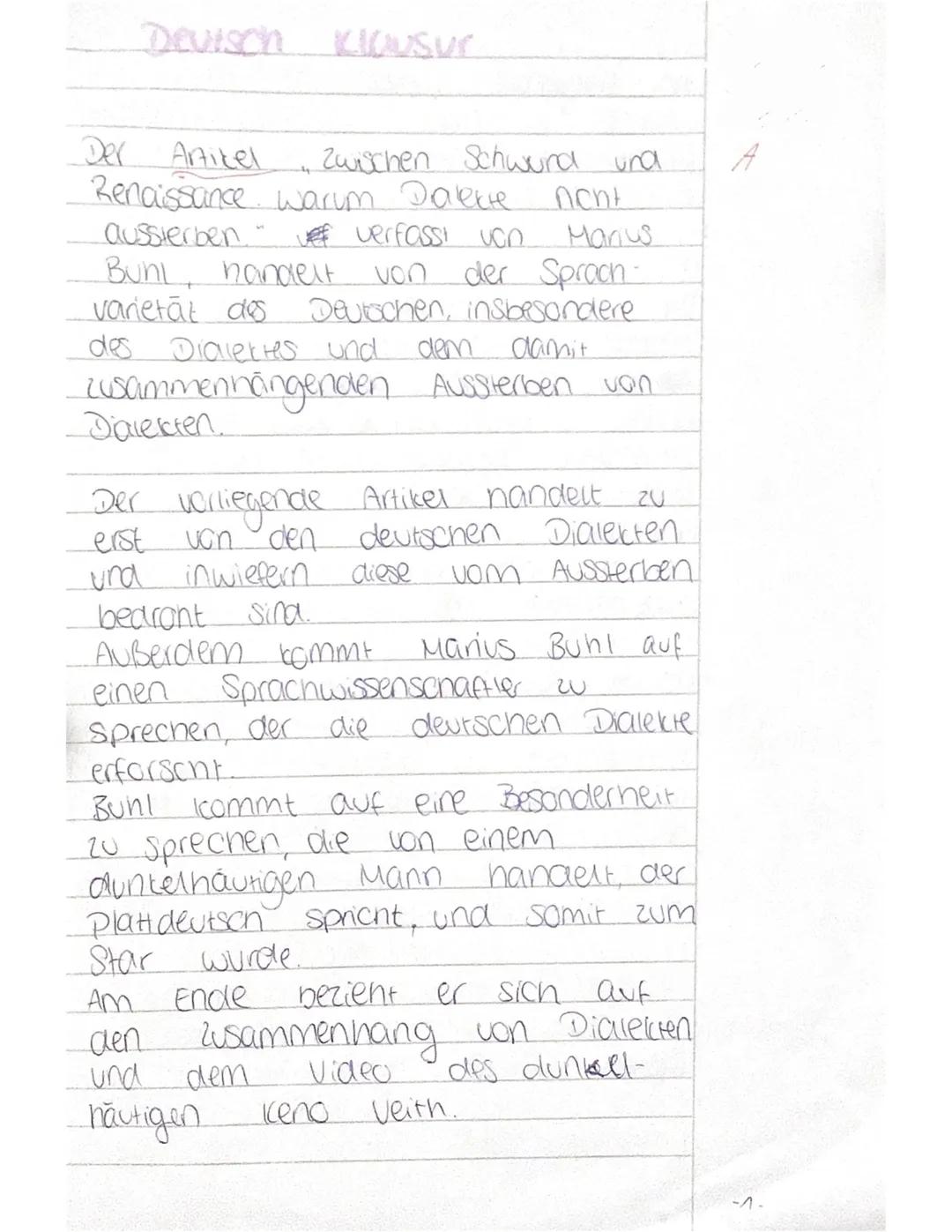 Erwartungshorizont für
a)
1
2
Darstellung
Note:
urt, Datum
Johanna
Der Schüler/die Schülerin
formuliert eine aufgabenbezogene Einleitung.
fo