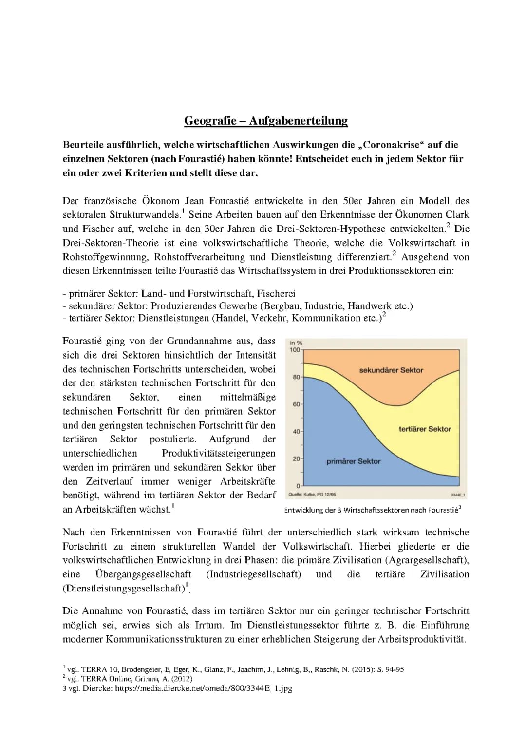 Die wirtschaftlichen Folgen der Coronakrise auf verschiedene Sektoren