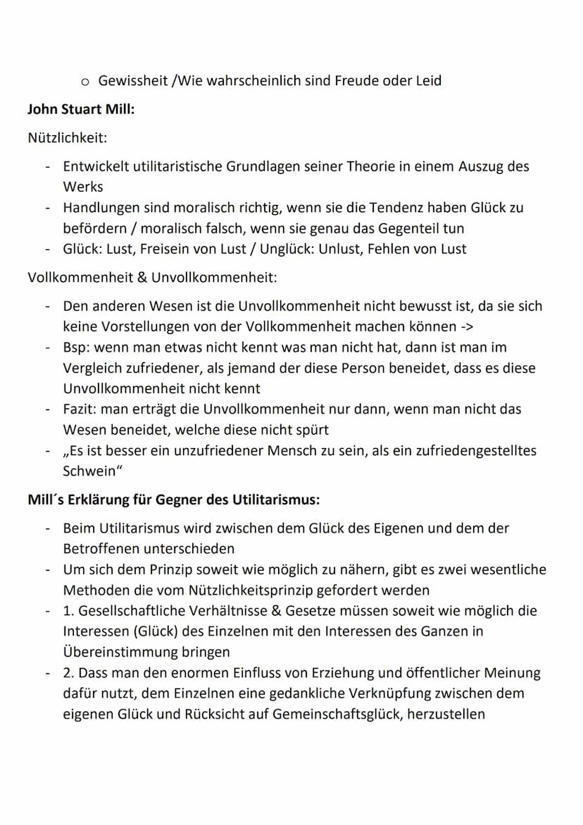 Utilitarismus
Allgemein:
Der Utilitarismus ist ein Versuch ein grundlegendes moralisches Problem zu
lösen
Grundfrage der Ethik ,,Was soll ic