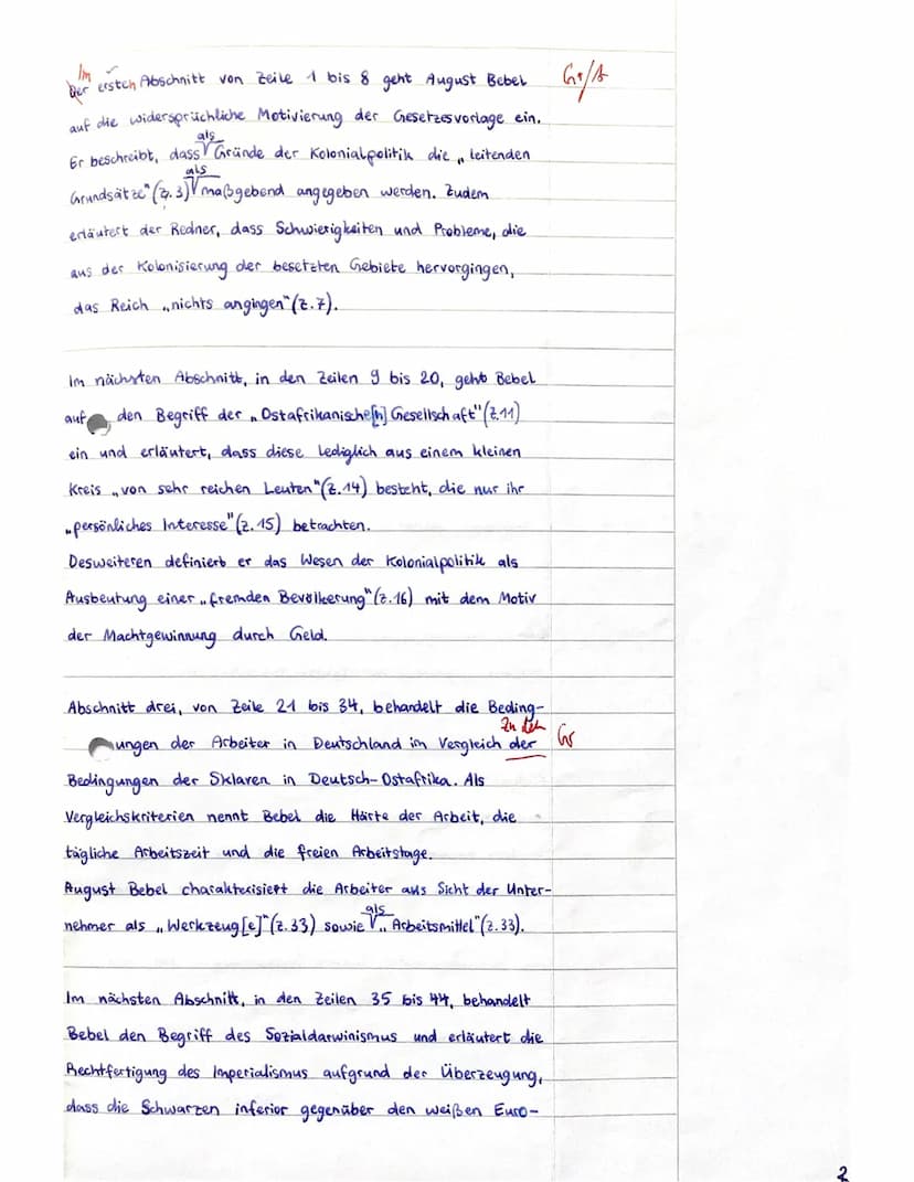 7.1-8
LK Geschichte Q1
Klausur Nr.3
August Bebel: Reichstagsrede zur Kolonialpolitik
in Deutsch-Ostafrika¹ (26. Januar 1889)
Jill
Zum Autor: