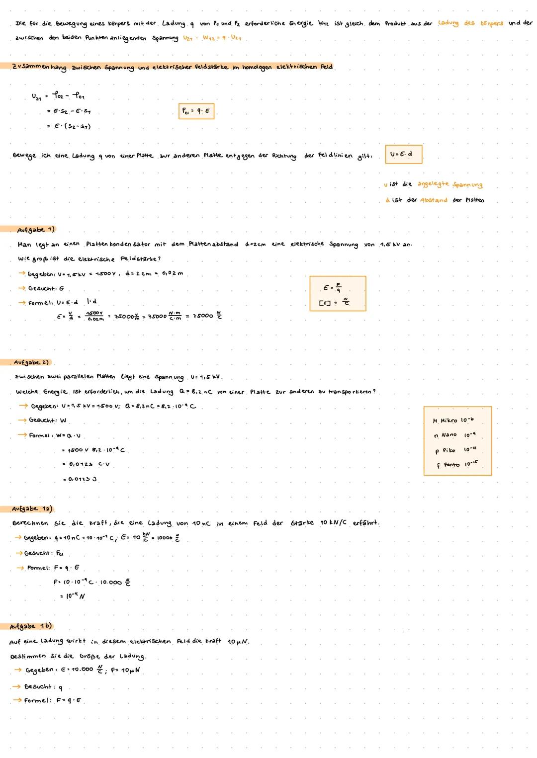 ELEKTRISCHES FELD
Symbol: Q Felderzeugende cadung
9 Probeladung, Ladung eines Teilchens.
Einheit: Coulomb Abkürzung. C
[a] = 1c
Das elektris