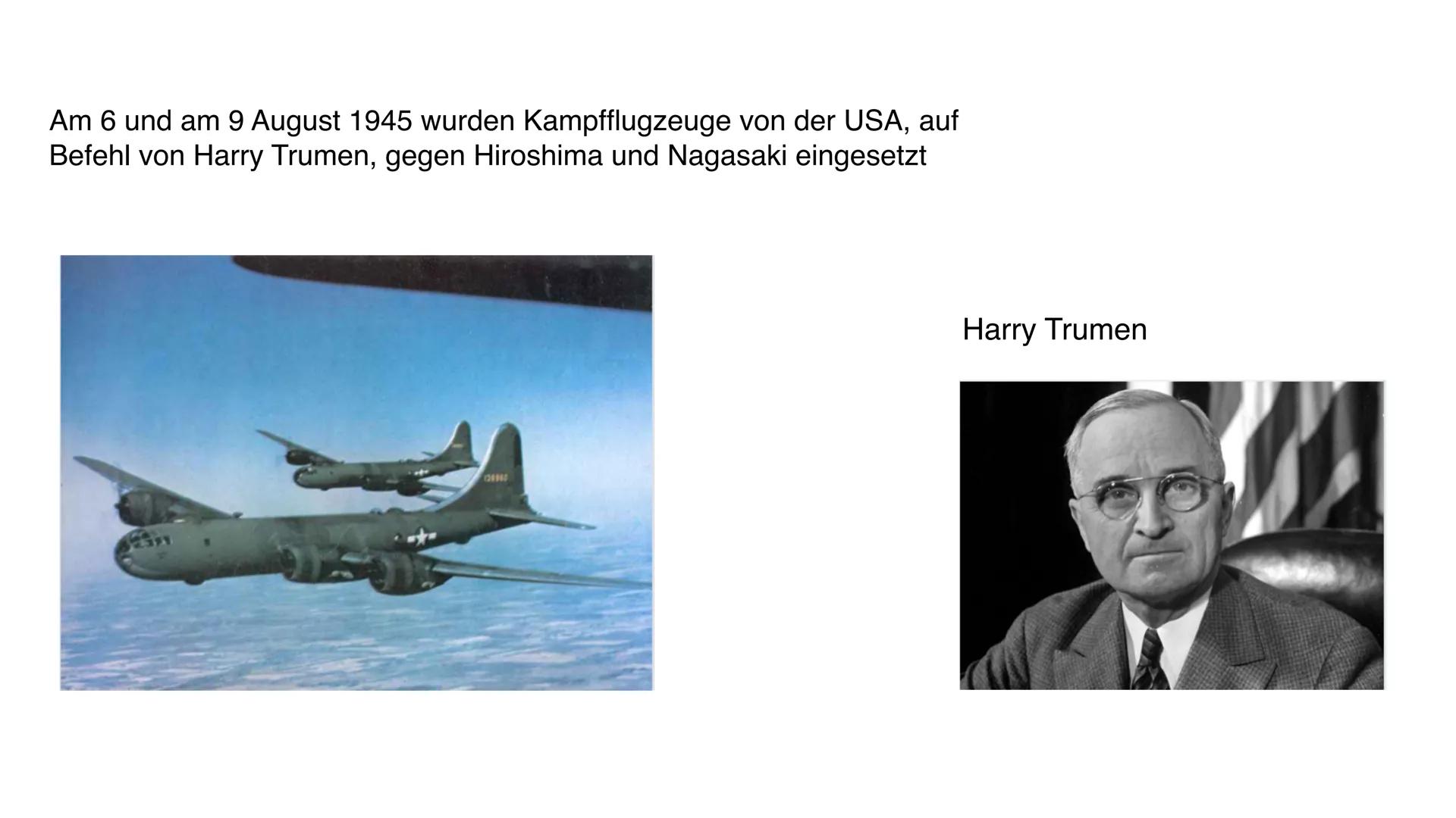 Atombomben Gliederung
• Allgemeine Information über Kernwaffen
●
●
• Entwicklung
• Wirkung einer Atombombe
• Aufbau einer Atombombe
●
• Hiro