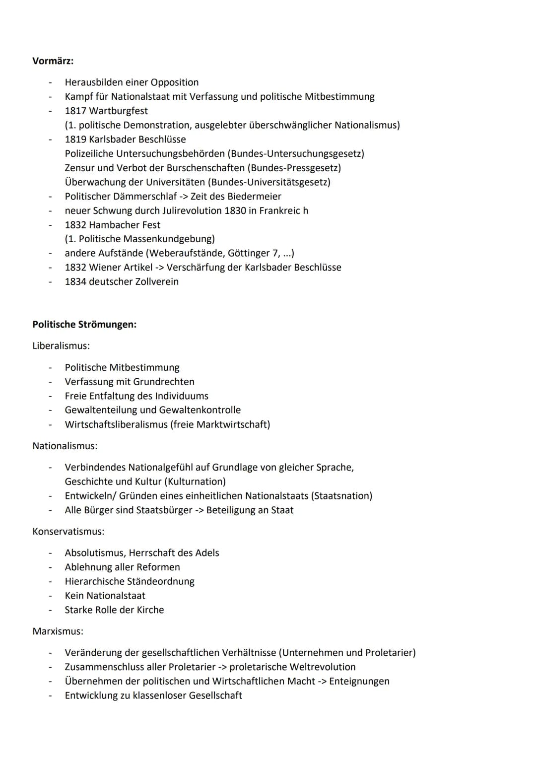 Abiturvorbereitung Geschichte
Gliederung:
Wichtiges
Französische Revolution
Deutschland um 1800
Wiener Kongress
Deutscher Bund
politische St