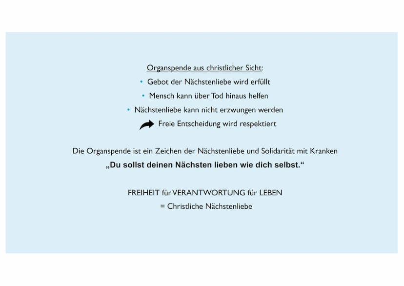 ORGANTRANSPLANTATION
Emilia Glasl Q12 Ist es moralisch vertretbar das Leben eines Menschen durch die
Entnahme eines Organs eines anderen Men