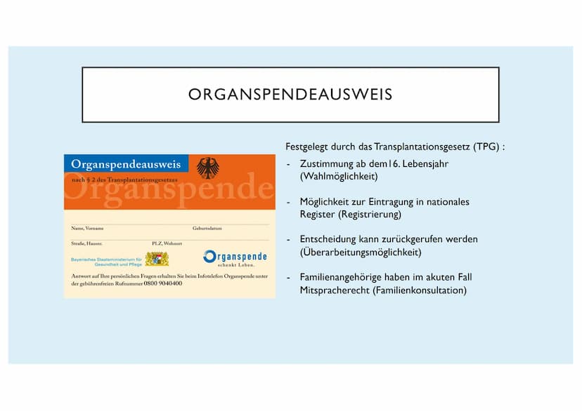 ORGANTRANSPLANTATION
Emilia Glasl Q12 Ist es moralisch vertretbar das Leben eines Menschen durch die
Entnahme eines Organs eines anderen Men