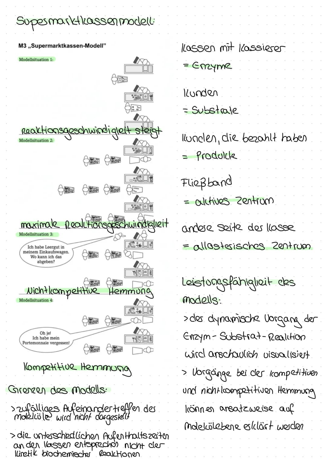 Enzyme - Biokatalysatoren:
L> Enzyme sind biologische Katalysatoren, welche Stoffwechsel-
reaktionen in Gang setzen und steuern, ohne dabei 