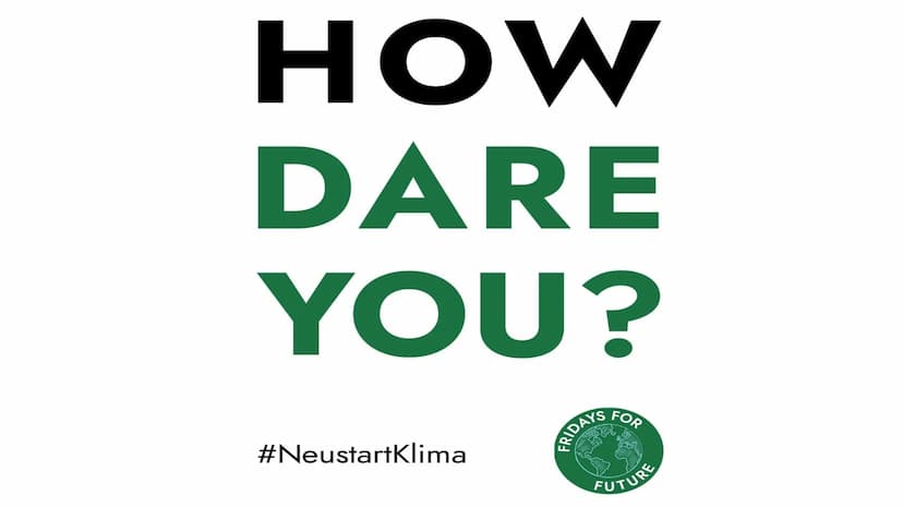 Fridays for future
Die Zukunft der Umwelt liegt in den Händen der nächsten Generation HOW
DARE
YOU?
#NeustartKlima
FRIDAYS
FOR
FUTURE Das Th
