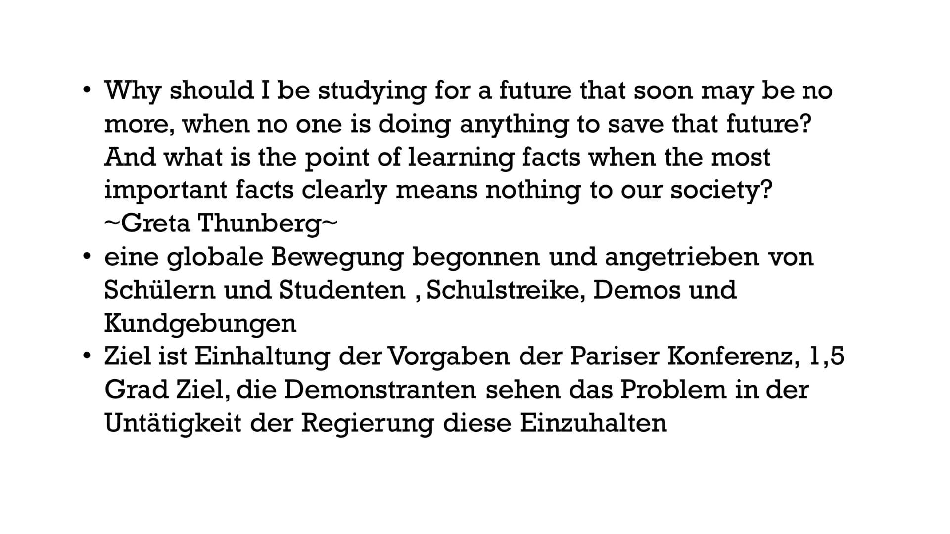 Fridays for future
Die Zukunft der Umwelt liegt in den Händen der nächsten Generation HOW
DARE
YOU?
#NeustartKlima
FRIDAYS
FOR
FUTURE Das Th