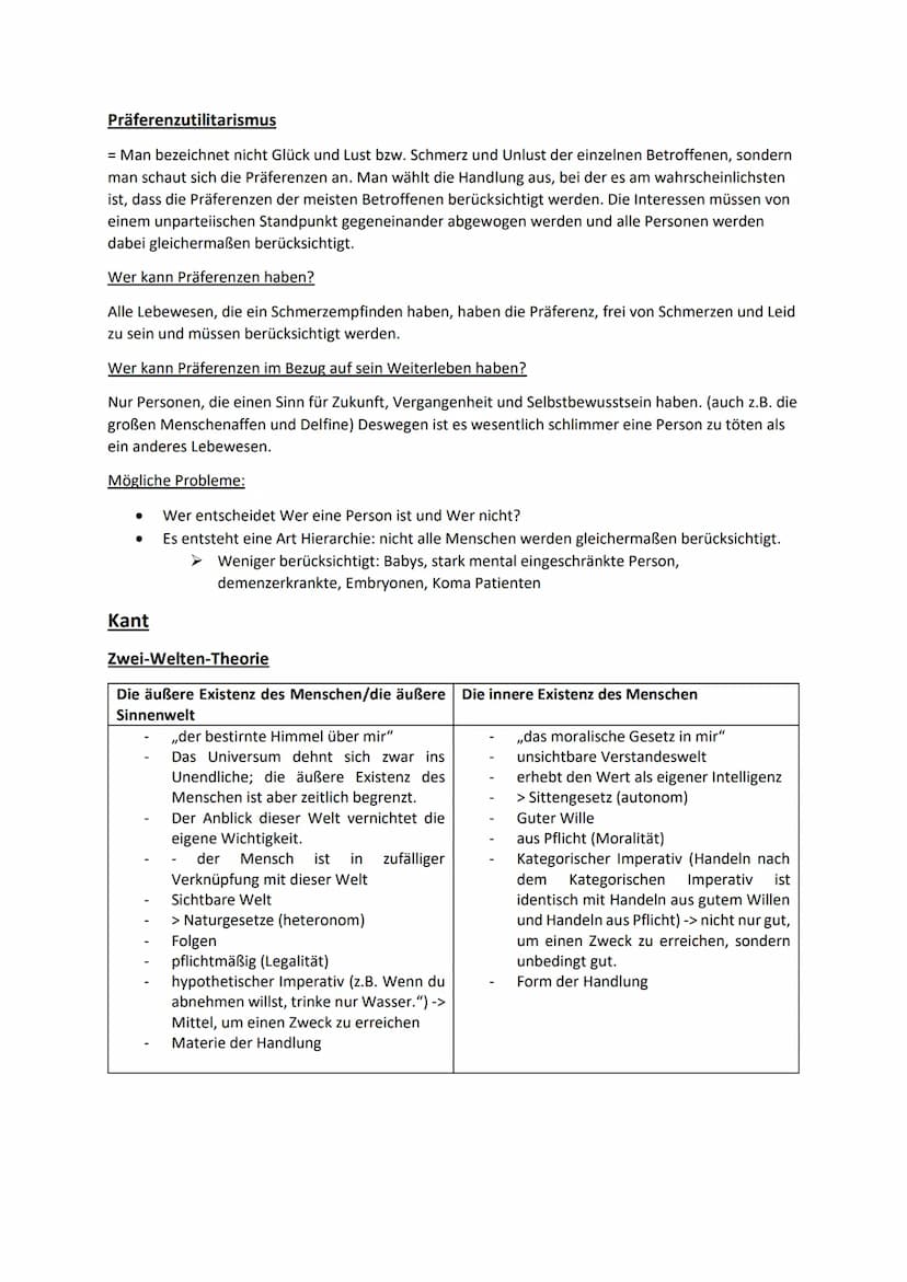 Klassischer Utilitarismus
= Lehre, die im Nützlichen die Grundlage des sittlichen Verhaltens sieht und ideale Werte nur
anerkennt, sofern si