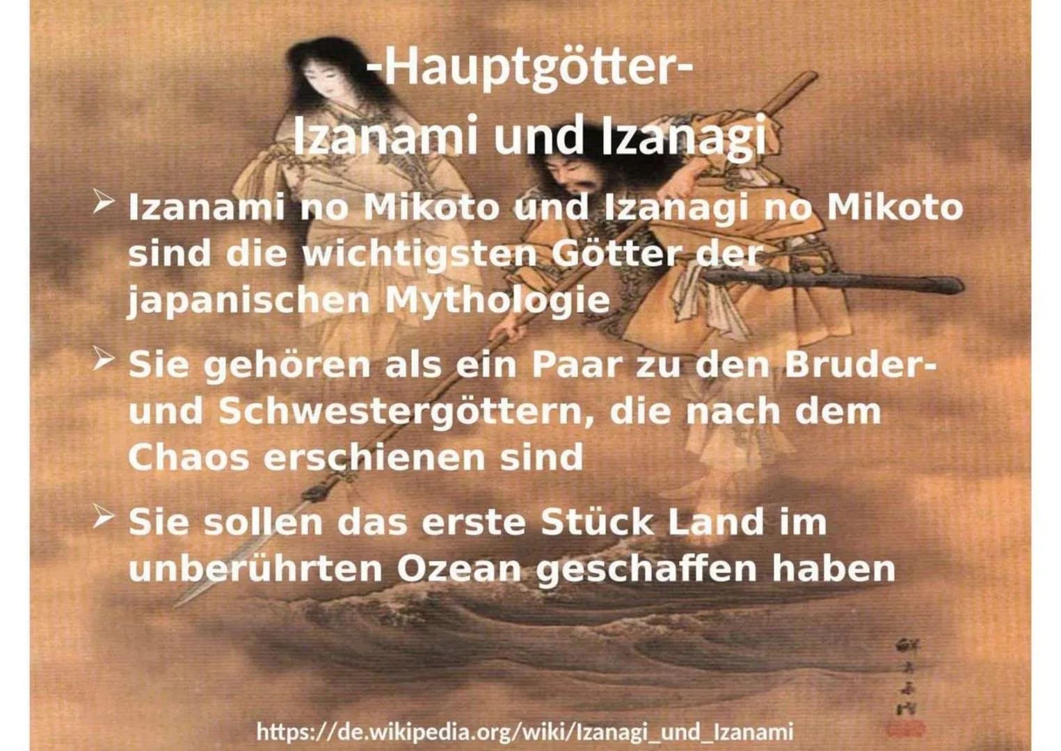 Yōkai (Arten)
Es sind Arten wie Monster und übernatürliche
Kreaturen
Sie sollen von der deutschen Mythologie
stammen, weil die deutsche Myth