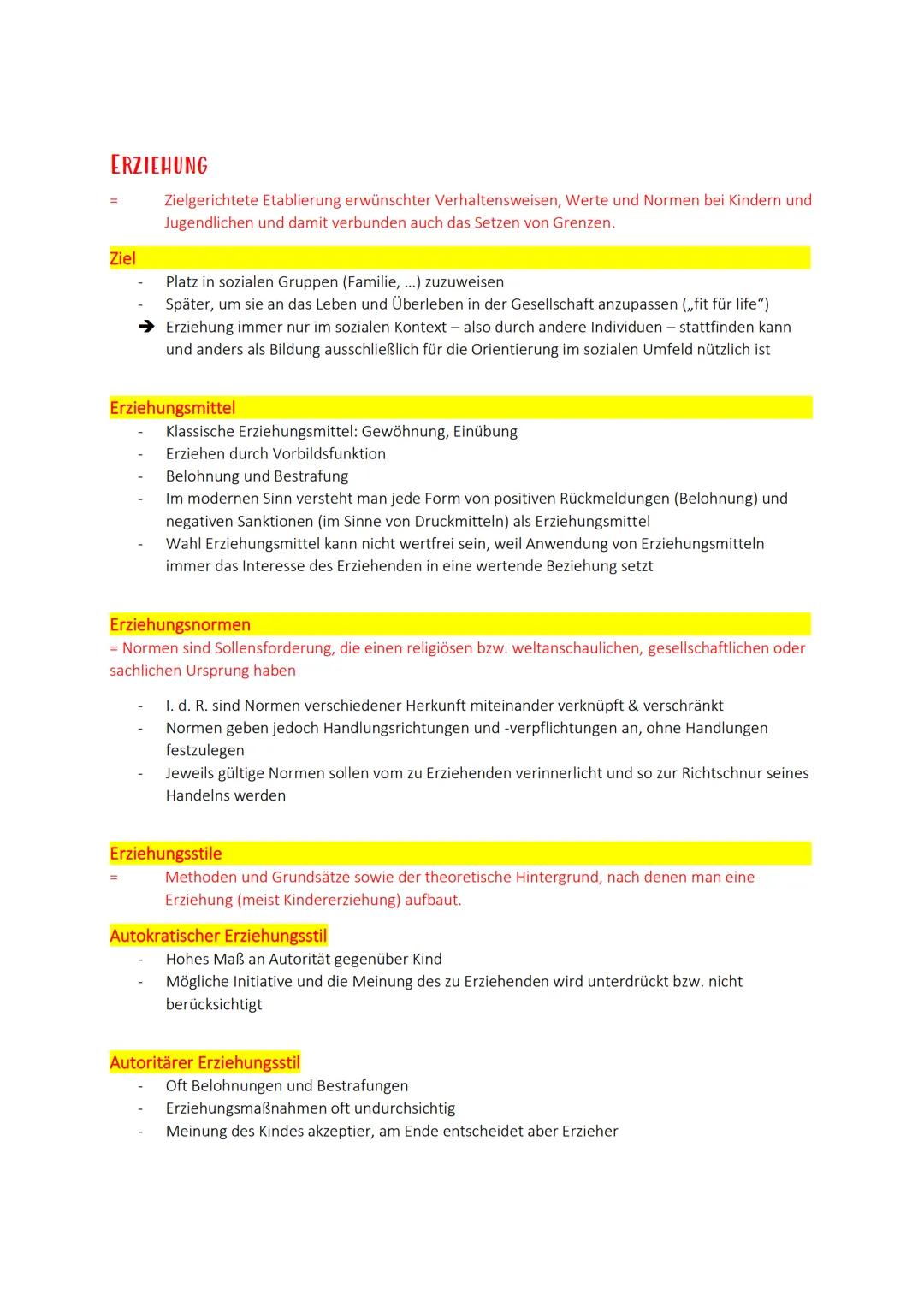 Inhalt
Bedeutung von Bildung, Erziehung und Betreuung im Rahmen der Sozialisierung.
Bildung.......
Elementare Aspekte der Bildung
Frühe Bild