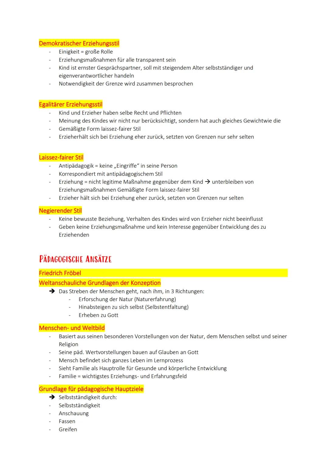 Inhalt
Bedeutung von Bildung, Erziehung und Betreuung im Rahmen der Sozialisierung.
Bildung.......
Elementare Aspekte der Bildung
Frühe Bild