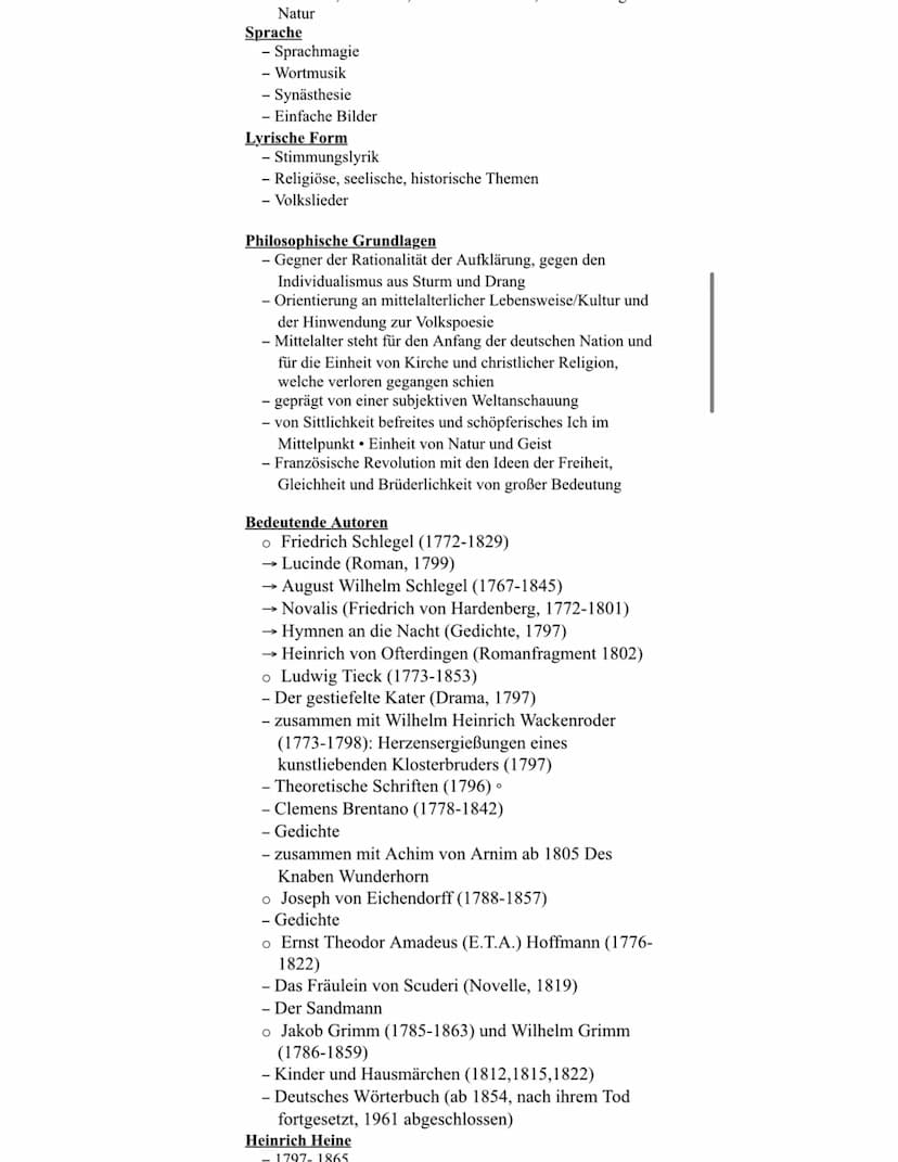 Deutsch Abitur Lernzettel
- Epochen Merkmale
Klassik/Weimarer Klassik (ca. 1775-1805)
Motive
- Mensch wird durch die Veranschaulichung des "