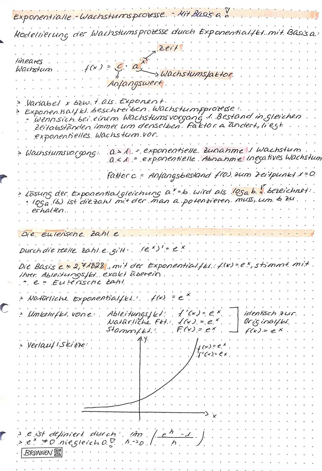 # Exponentialle. Wachstumsprozesse. - Mit Basis a

Modellierung des Wachstumsprozesse durch Exponential.fet..mit. Basisa

lineares
Wachstum
