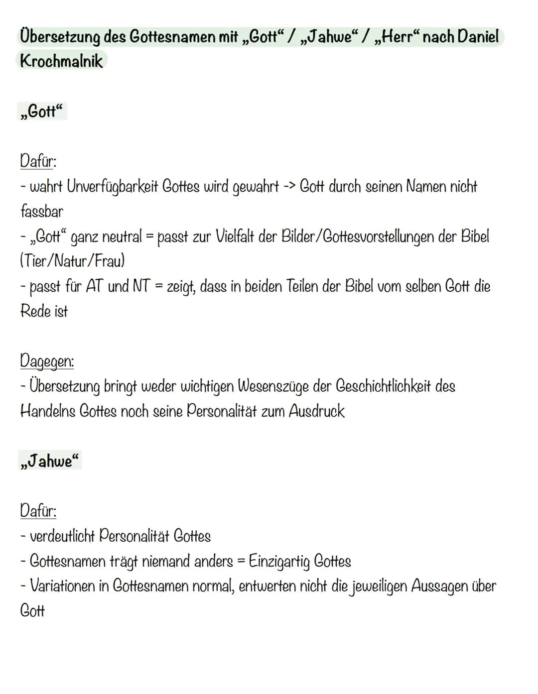 1. Gottesbilder
Die Vielfalt biblischer Gottesbilder
- einerseits Verbot in der Bibel, sich von Gott Bild/Gleichnis zu machen
- andererseits