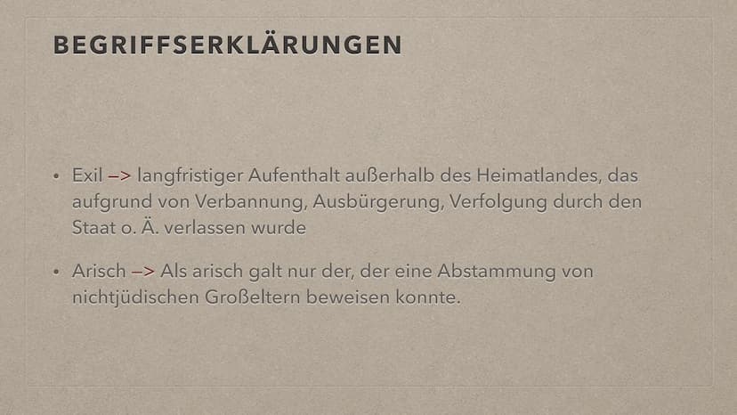 EXILLITERATUR
LISSY G., DEUTSCH LK 22/23 ,,Wer keine Heimat mehr hat, dem wird wohl gar das Schreiben
zum Wohnen"
- Theodor W. Adorno, 1951 