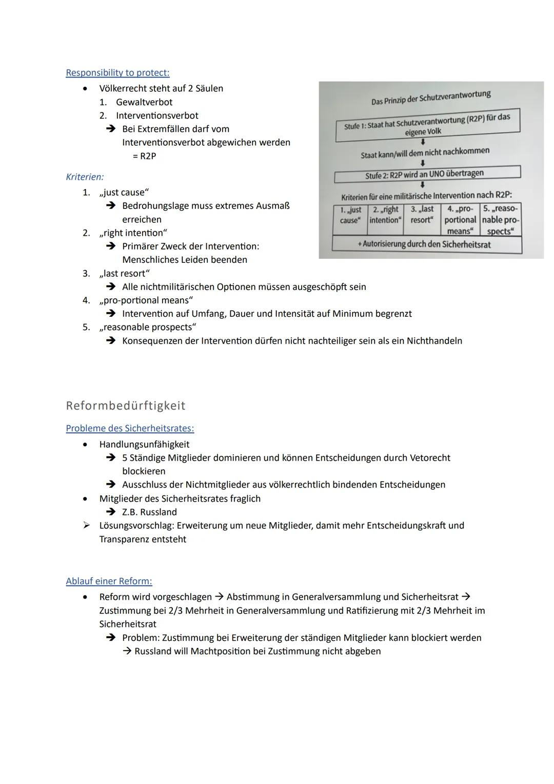 # Globale Strukturen und Prozesse

1. Internationale Friedens- und Sicherheitspolitik
2. Beitrag der UN zur Konfliktbewältigung und Friedens