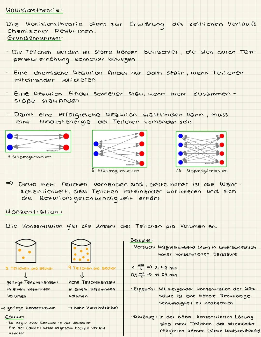 was
Definition :
ist
Die Reautions geschwindigueit beschreibt, wie viele Teilchen in
entstehen/verbraucht werden. Sie
einem
bestimmten
Zeitr