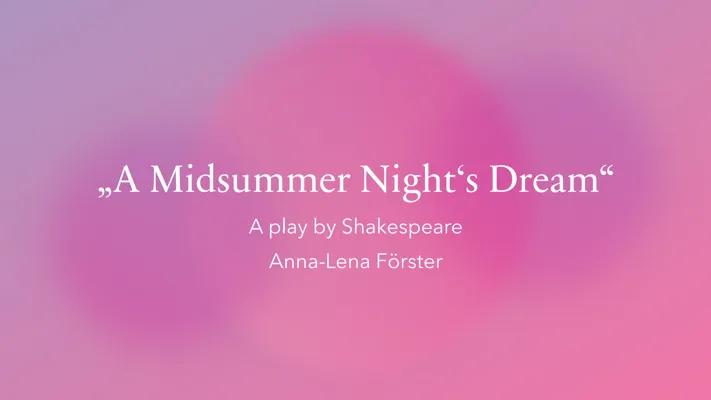 Know 'A midsummer night's dream' William Shakespeare thumbnail