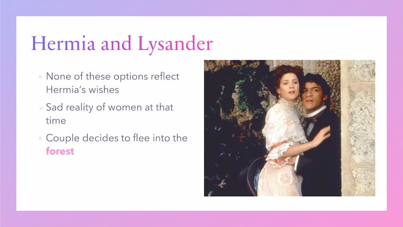 „A Midsummer Night's Dream"
A play by Shakespeare
Anna-Lena Förster Contents
COMO ADAS SA
Backround information
Topics
Setting
Plotline(s)
M