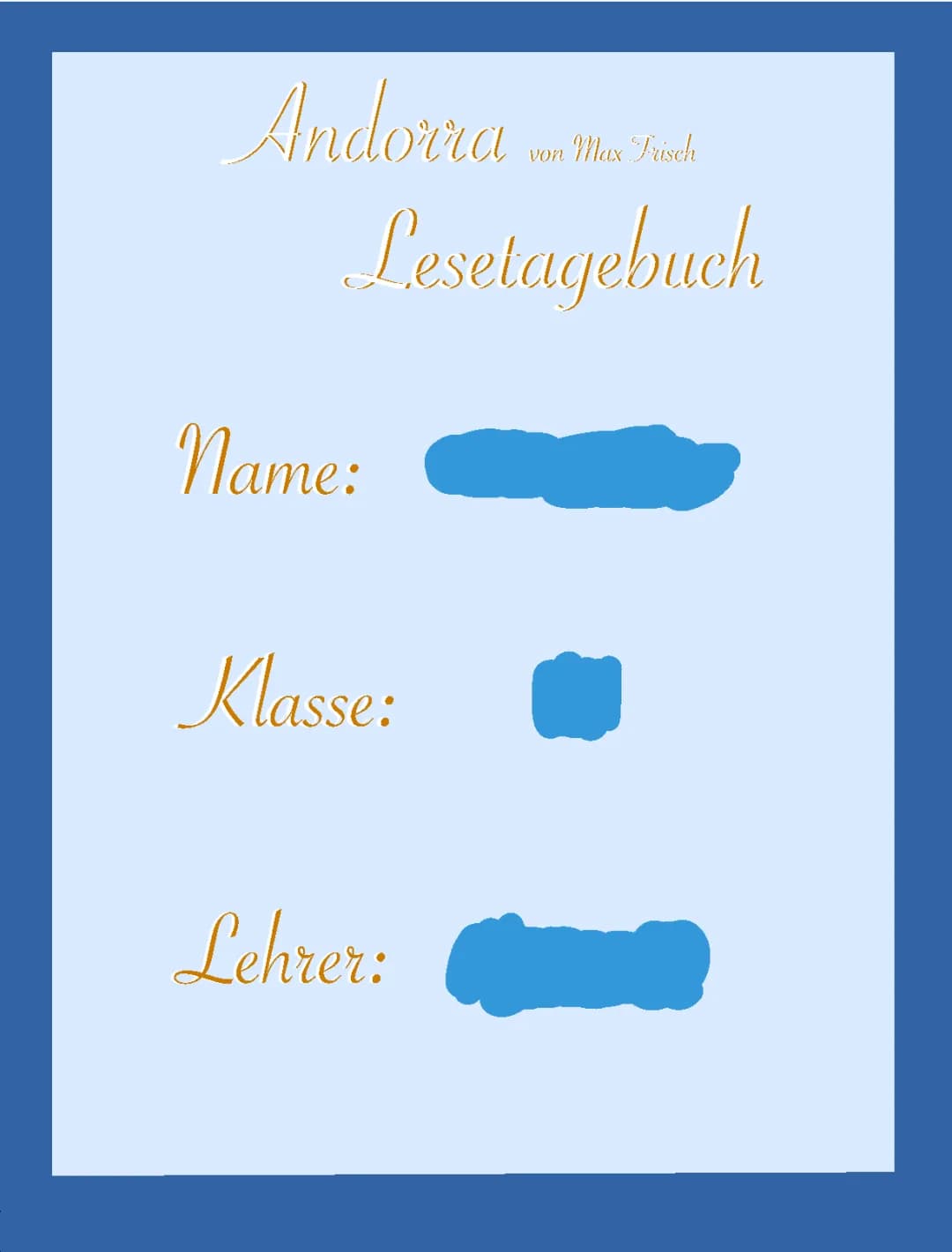 lesetagebuch andorra