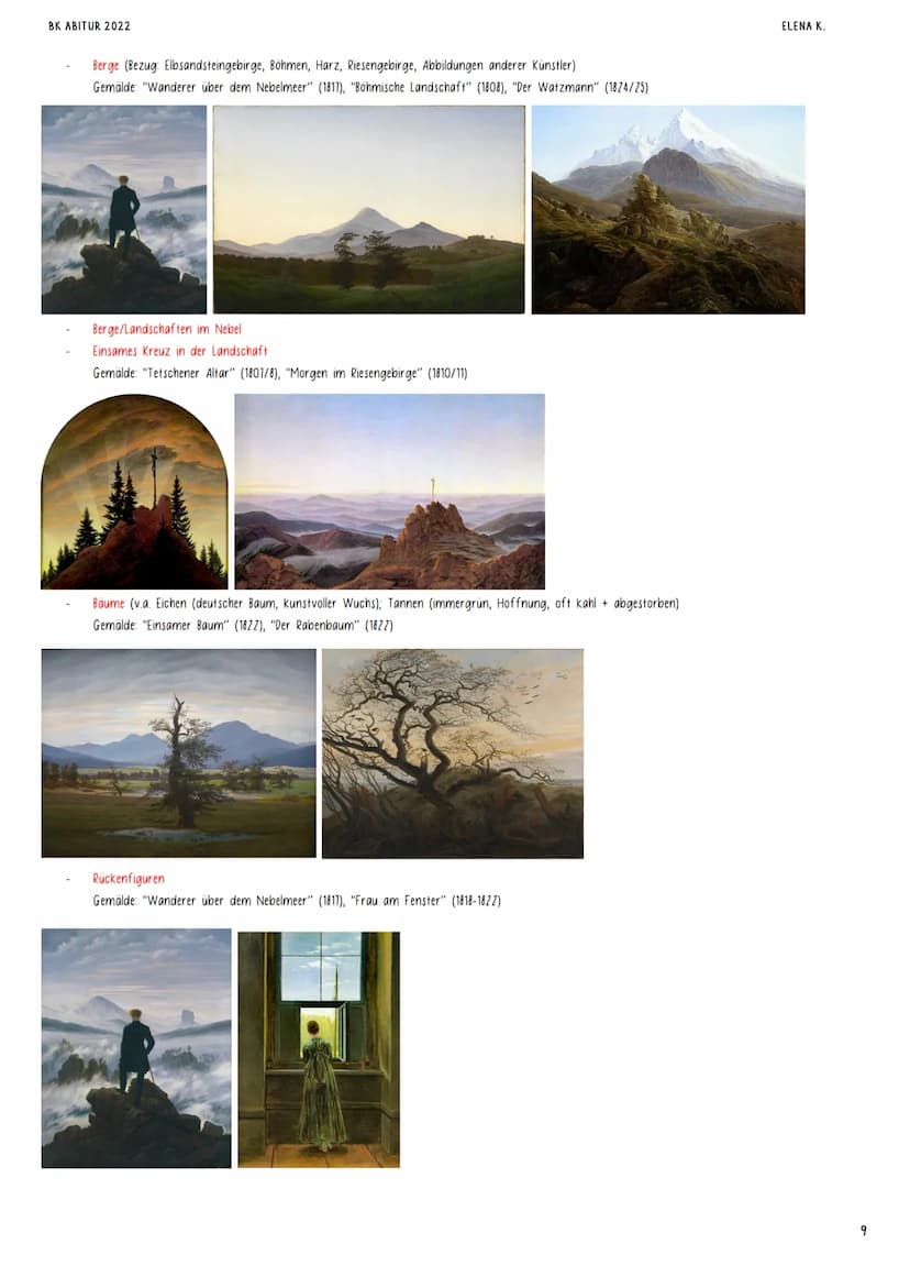 BK ABITUR 2022
PAUL CÉZANNE (1839-1906)
1. ABBILD UND IDEE (DIE "REALISATIONEN")
1.1. Der Aspekt der Farbe in Cézannes Gemälden
D Das Licht 