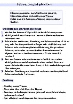 Know Informationstext verfassen Aufbau thumbnail