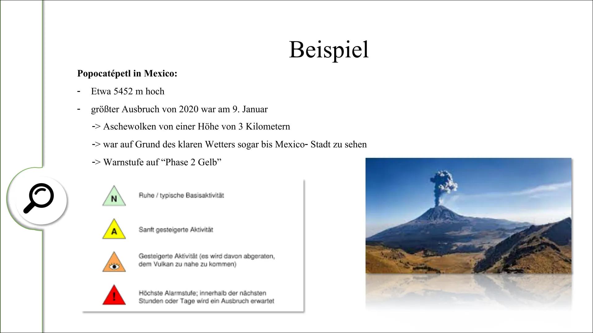 # Vulkane Vulkane

Enstehung von Vulkanen 1. Möglichkeit

Entstehung von Vulkanen 2. Möglichkeit

Wo gibt es Vulkane?

Folgen von Vulkanausb