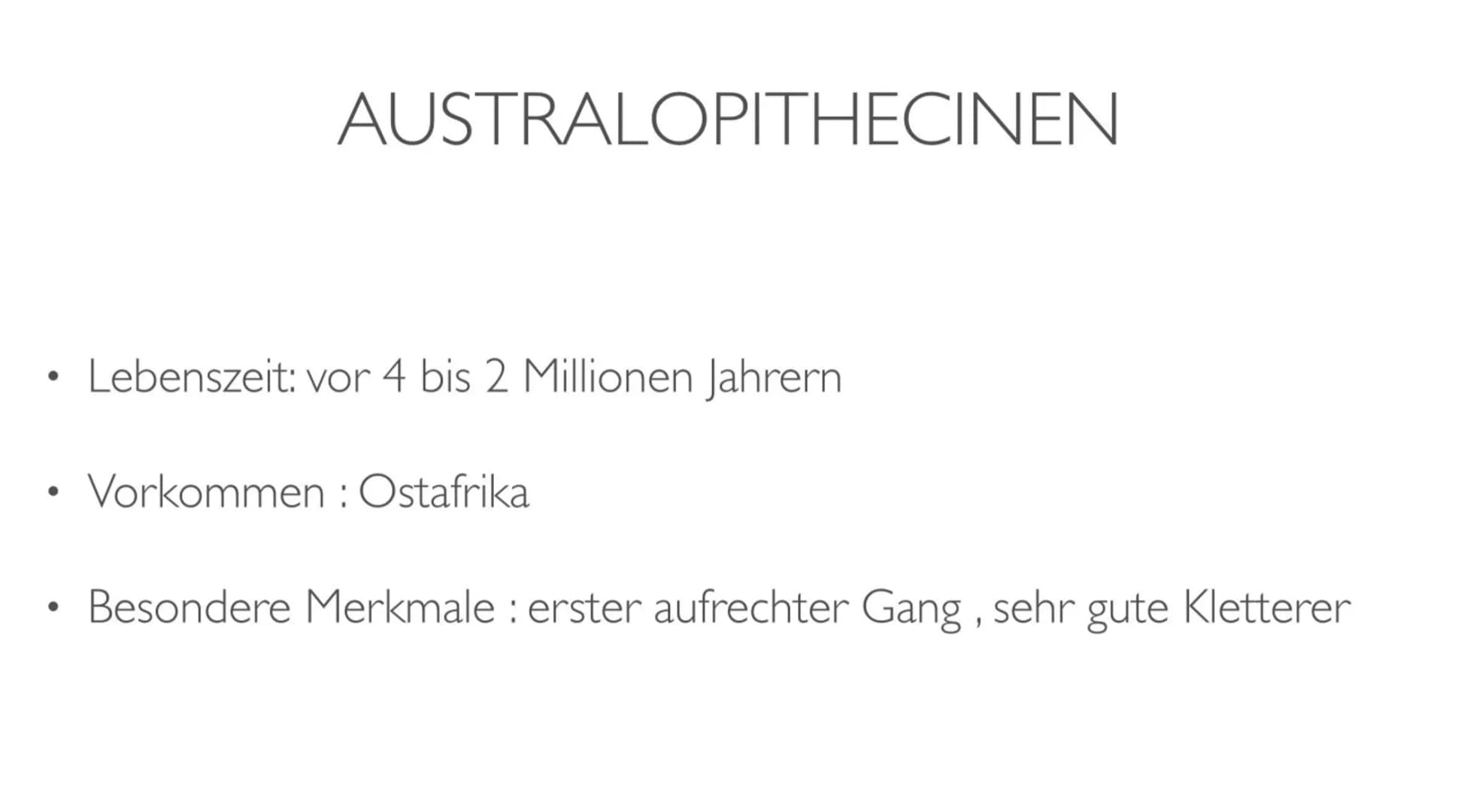 EVOLUTION DES MENSCHEN ●
●
●
●
●
●
Definition: Evolution
Evolutionsfaktoren
GLIEDERUNG
Biologie
Gattung des Vormenschens
Timeline
Karte
Fazi
