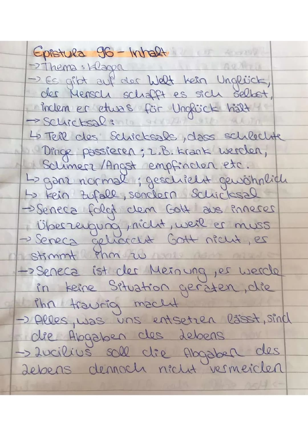 Seneca: Epistulae Morales PDF, Übersetzungen und Zusammenfassungen