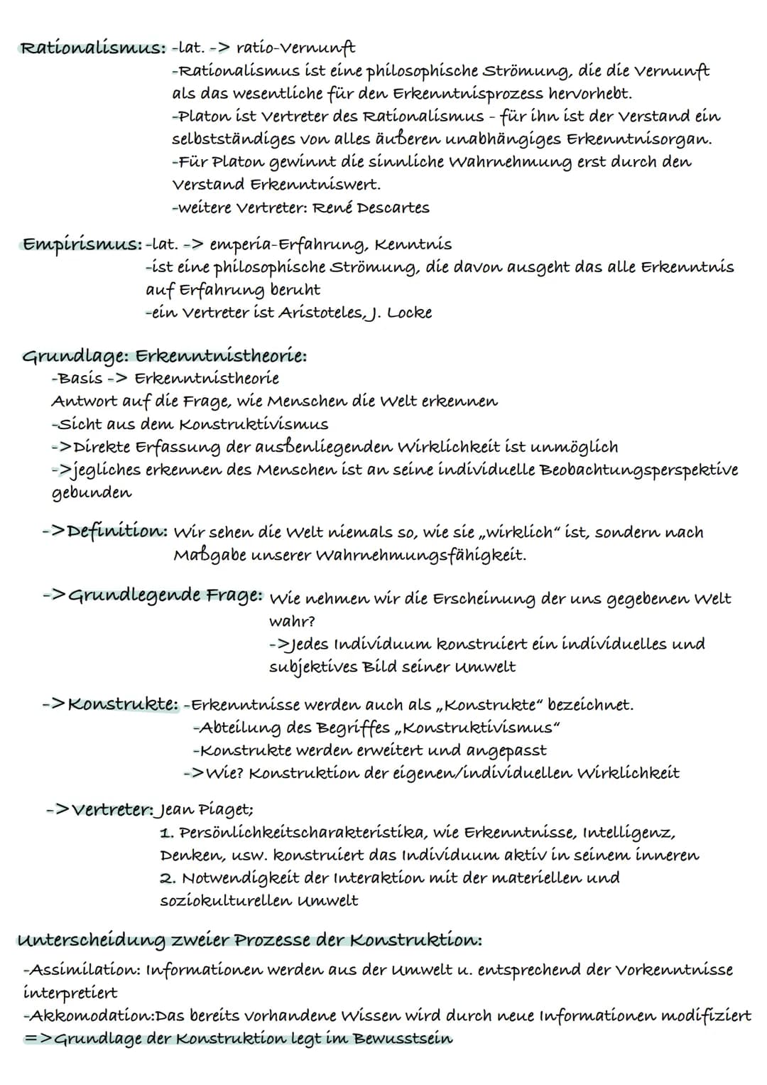 Wahrheit und Erkenntnis
Wahrnehmung: -Althochdeutsch waraneman-einer Sache Aufmerksamkeit schenken
-Der Mensch nimmt sich und seine umwelt m