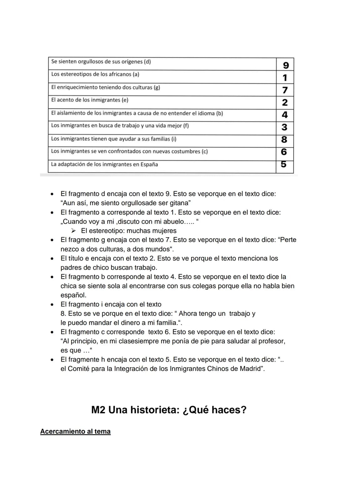 M1 Dos estadísticas sobre la inmigración a
España
Nr.1
El tema del primer diagrama es ,,Procedencia de los Immigranten en España. El
diagram