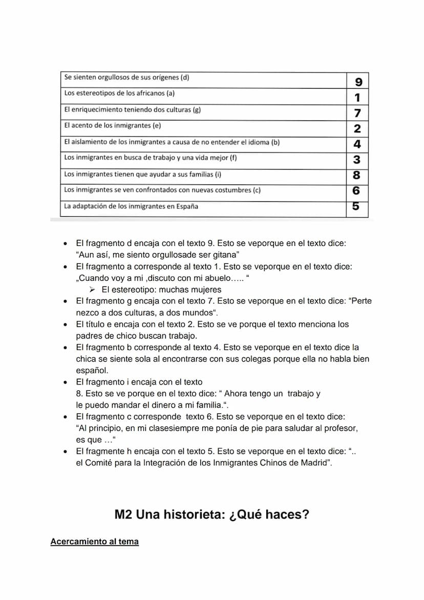 M1 Dos estadísticas sobre la inmigración a
España
Nr.1
El tema del primer diagrama es ,,Procedencia de los Immigranten en España. El
diagram