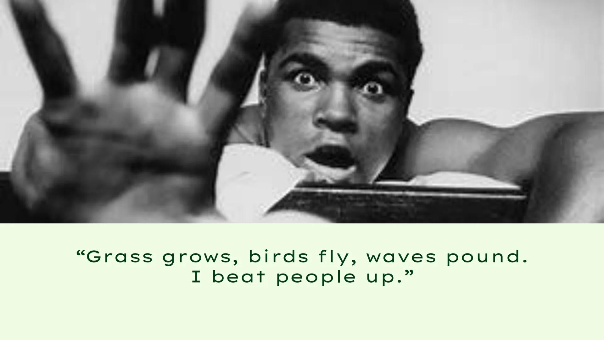 
<h2 id="childhoodandearlylife">Childhood and Early Life</h2>
<p>Muhammad Ali, born in 1942 in Louisville, Kentucky, grew up in a poor house