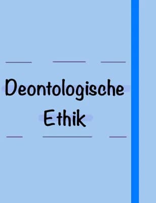 Know Deontologische Ethik - Immanuel Kant  thumbnail