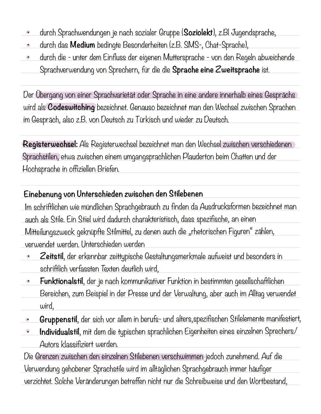 ΝΟΤΕΒΟΟΚ Reflexion über Sprache und Sprachgebrauch
Tendenzen der deutschen Gegenwartsprache
Zunehmende Globalisierung, und die dabei vermehr