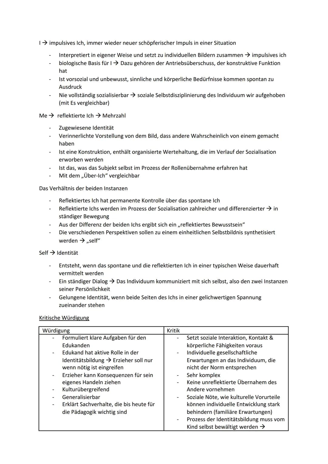 Geroge Herbert Meat- Symbolischer Interaktionismus
Definitionen:
Soziale Rolle
Soziale Position (Status)
Bezugsgruppe
Rollen- Erwartung
Muss