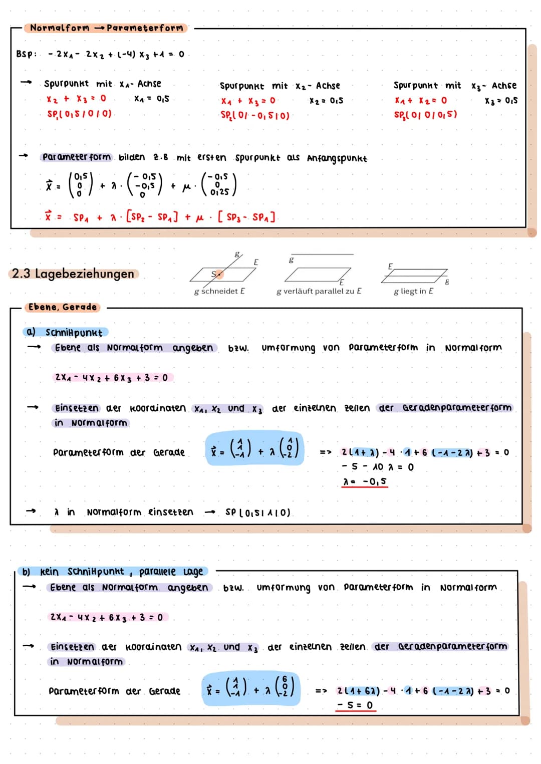 J. VEKTOREN
1.1 Rechnen mit Vektoren
Addition und Substraktion.
a₁ + b₁
az + b2
03 + b3
a + 6
M =
-
-
Mittelpunkt einer Strecke.
Mathe Abitu