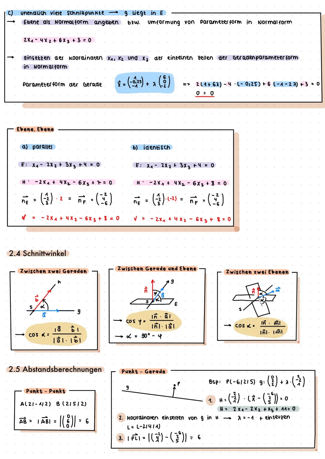 J. VEKTOREN
1.1 Rechnen mit Vektoren
Addition und Substraktion.
a₁ + b₁
az + b2
03 + b3
a + 6
M =
-
-
Mittelpunkt einer Strecke.
Mathe Abitu