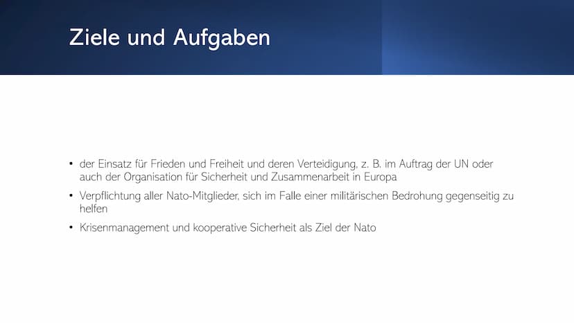 ΝΑΤΟ
North Atlantic Treaty Organization - Nordatlantische Vertragsorganisation
Ruveyda Güler Bilir
13/1 ●
Entstehung und Gründung
Aufbau
Mit