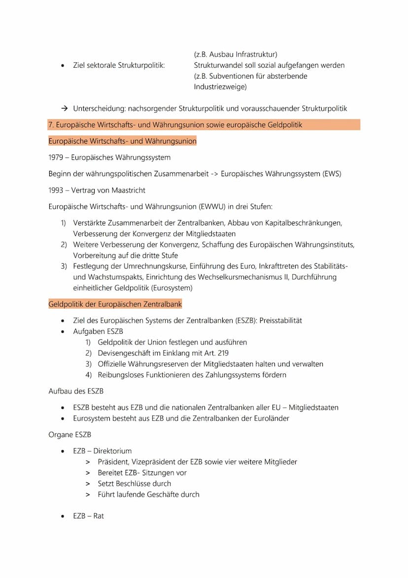 2. Thema „Wirtschaft" (Inhaltsfeld 4)
Sieben Kompetenzen:
1. Legitimation staatlichen Handelns im Bereich der Wirtschaftspolitik
2. Zielgröß
