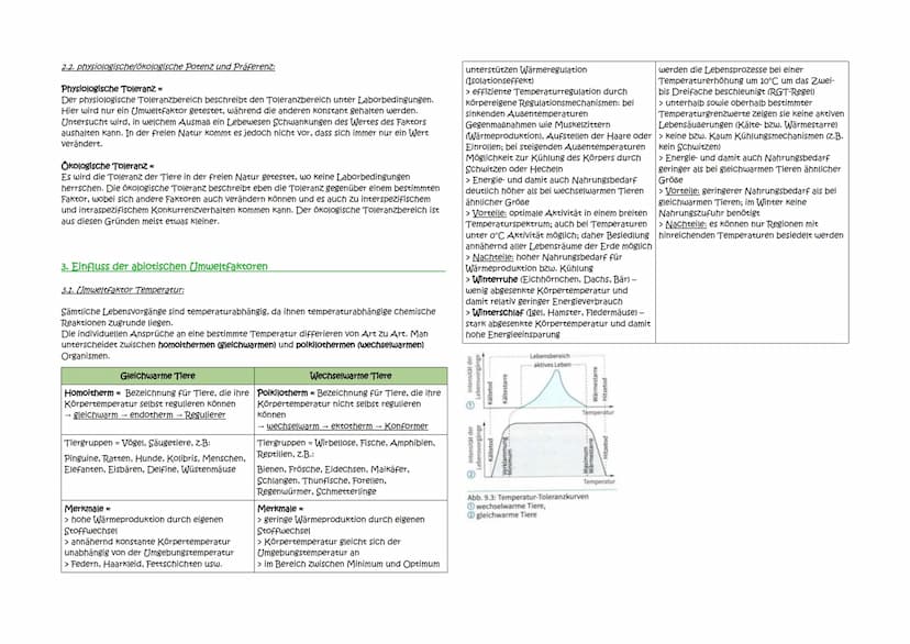 Abitur Zusammenfassung: Ökologie
Themen:
1. Ökologische Betrachtungsebenen und Fachbegriffe:
1.1. Autökologie/Synökologie
1.2. Umweltfaktore