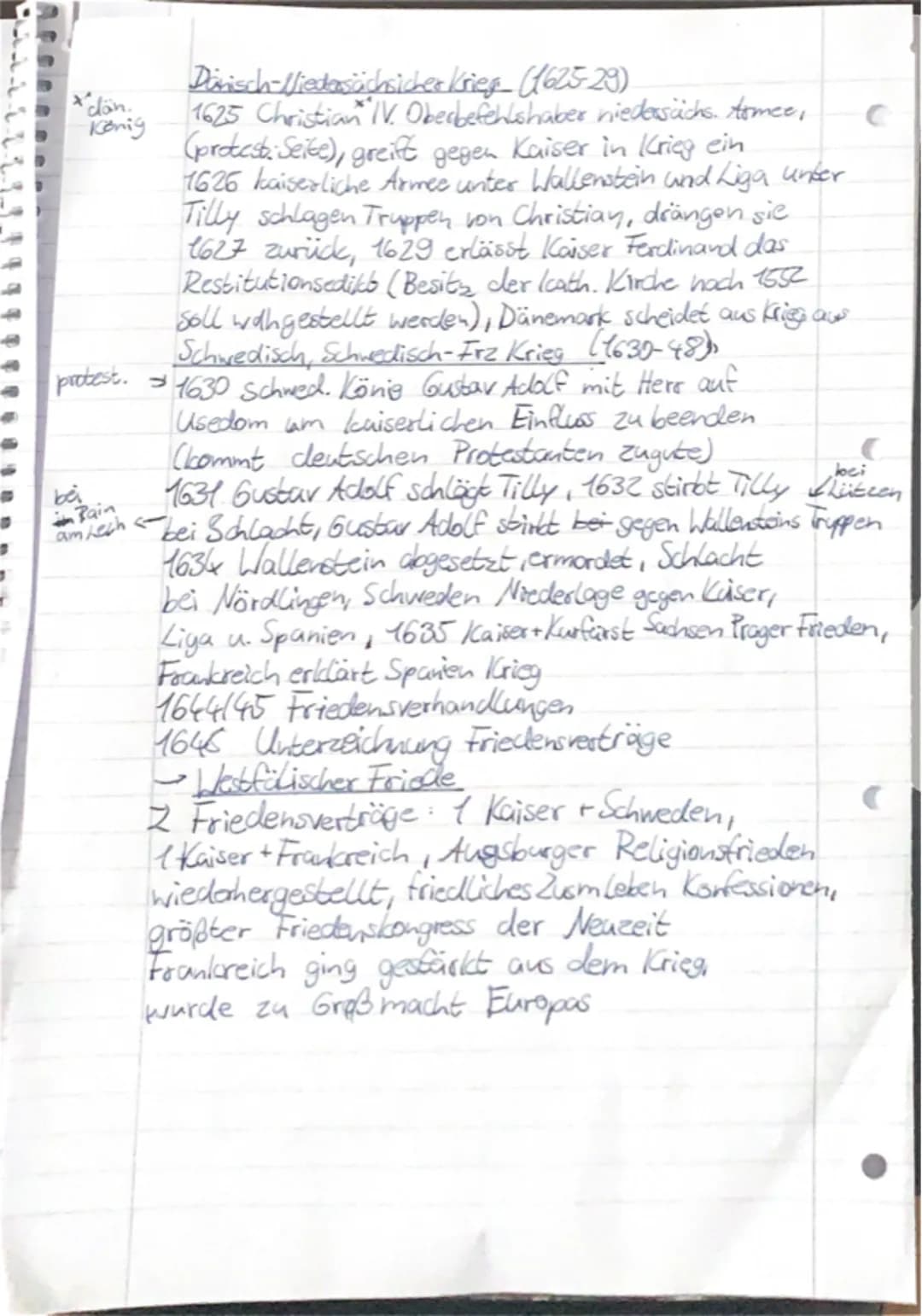 Geschichte Oldober 2021
30. Krieg
aber
-16-18-1648, Langster, blutigster Krieg Europas
-Heilige Römische Reich deutscher Nation
(bestand aus