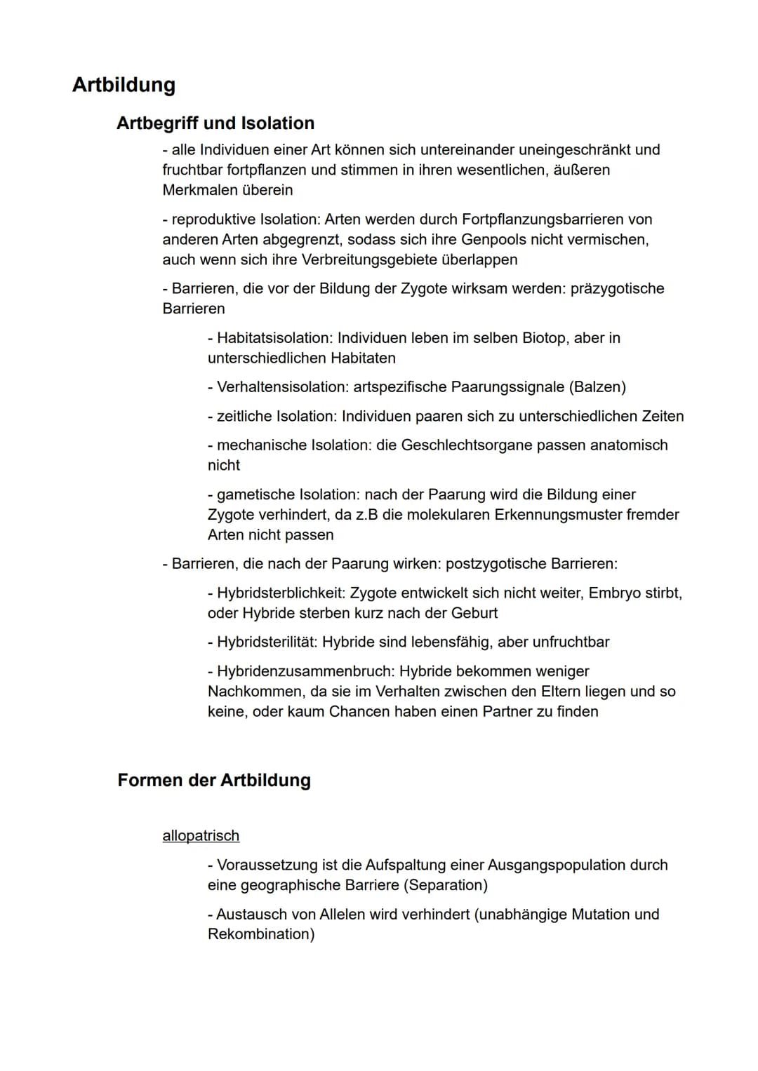 Biologie
eA
Semester 4
- Entwicklung der Vielfalt des Lebens - Inhaltsverzeichnis
Evolutionstheorie..
Lamarck..
Darwin......
Natürliche Sele