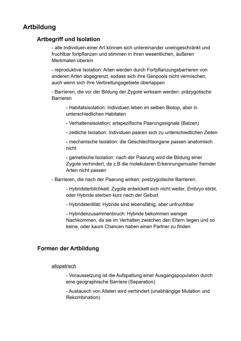 Biologie
eA
Semester 4
- Entwicklung der Vielfalt des Lebens - Inhaltsverzeichnis
Evolutionstheorie..
Lamarck..
Darwin......
Natürliche Sele