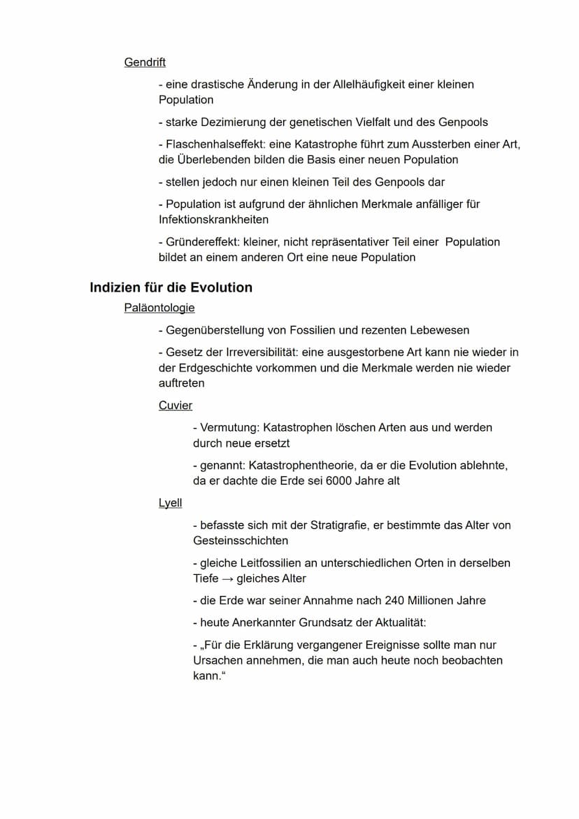 Biologie
eA
Semester 4
- Entwicklung der Vielfalt des Lebens - Inhaltsverzeichnis
Evolutionstheorie..
Lamarck..
Darwin......
Natürliche Sele