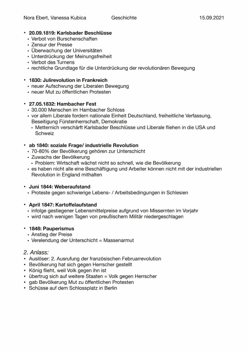 Nora Ebert, Vanessa Kubica
Gliederung:
1. Vorgeschichte
2. Anlass
3. Ursachen
4. Verlauf
4.1 Phase 1
4.2 Phase 2
4.3 Phase 3
5. Gründe des S
