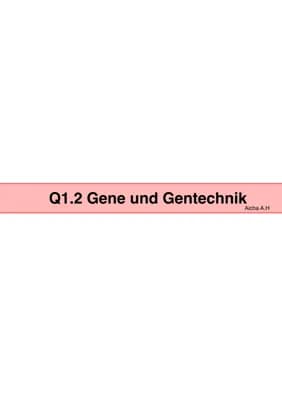 Know Q1.2 Gene und Gentechnik thumbnail