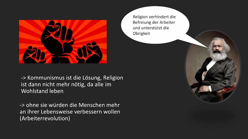 نے نے نے
Drogen?
Was soll das?
Was hat
Ida Marx akeligionskritik kritiker
zu tun?
Rauchen?
Religion ist
wie Opium
für das Volk
???
Karl Marx